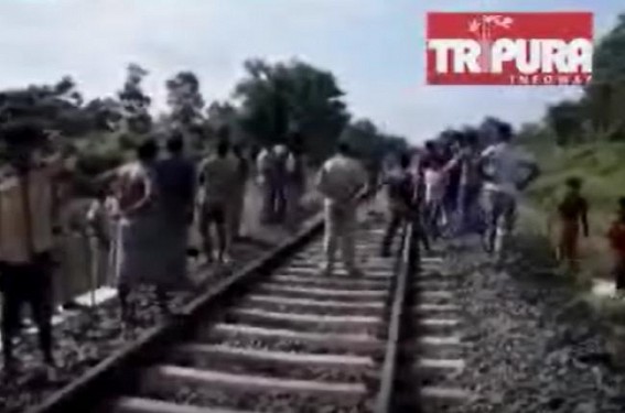 45 years man dies after being hit by train in Tripura 45 years man dies after being hit by train in Tripura