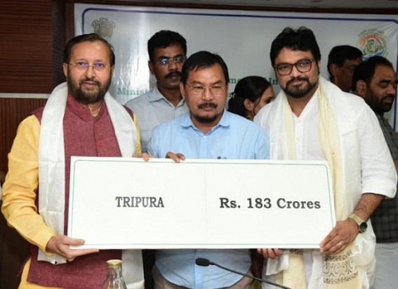 Centre accepts Tripura CMâ€™s demands placed at NITI-Aayog meeting, sanctioned Rs. 183.65 crores under CAMPA