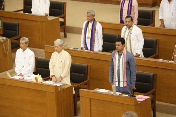 Assembly session begins, CM asked Opposition to make valuable contribution for Tripuraâ€™s development