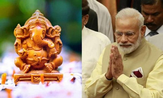 Modi greets nation on Ganesh Chaturthi