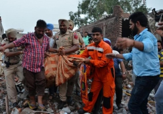 21 killed, 26 injured in blast in Punjab firecracker unit