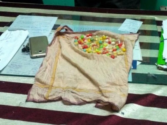 1 arrested with brown sugar at Teliamura 1 arrested with brown sugar at Teliamura