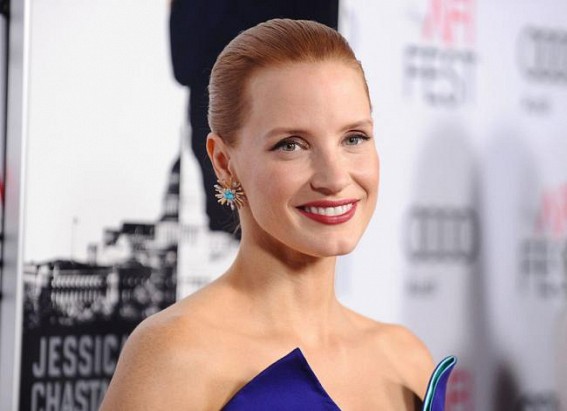 Jessica Chastain recalls watching horror film 'Exorcist' Jessica Chastain recalls watching horror film 'Exorcist'