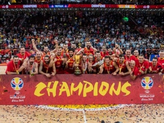Spain thrash Argentina to clinch 2nd basketball WC title