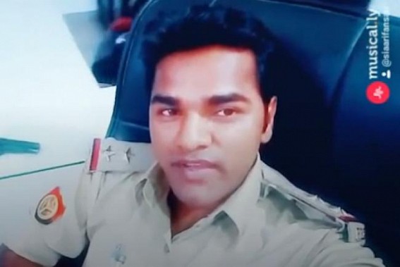 UP cop under fire for posting Tik-Tok videos in uniform UP cop under fire for posting Tik-Tok videos in uniform