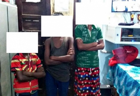 3 minor boys arrested in 6 shop loot case
