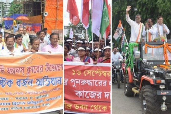 Tripura Political Parties reeling under Assembly Election like Spirit 42 months ahead of Next Assembly Election in 2023
