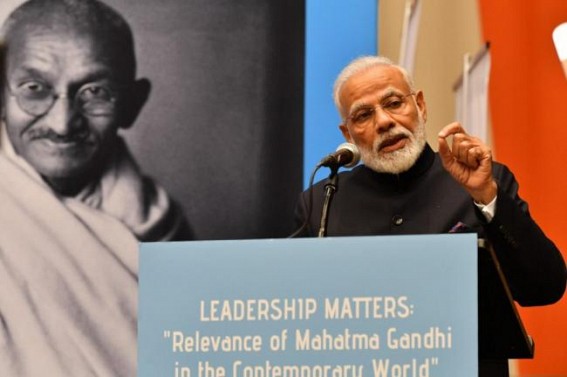 Gandhi helped bring out people's inner strength: Modi