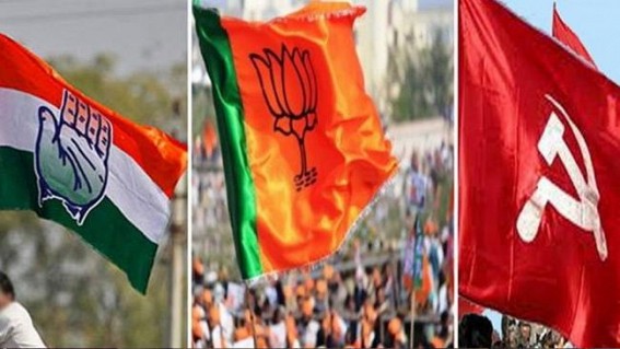 Badharghat By-Election, 5th phase of counting : BJP leads with 16,848 votes, CPI-M-12,045, Congress-7,050 Badharghat By-Election, 5th phase of counting : BJP leads with 16,848 votes, CPI-M-12,045, Congress-7,050