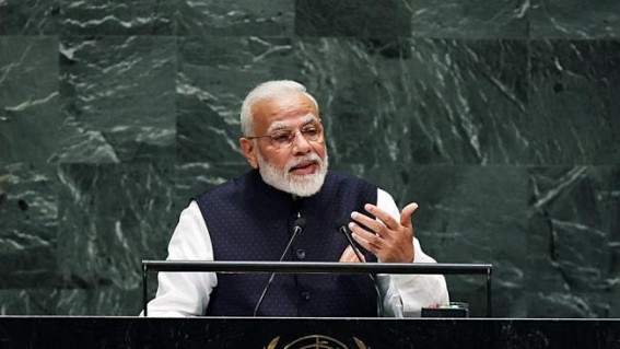 BJP going to polls based on development work: Modi BJP going to polls based on development work: Modi