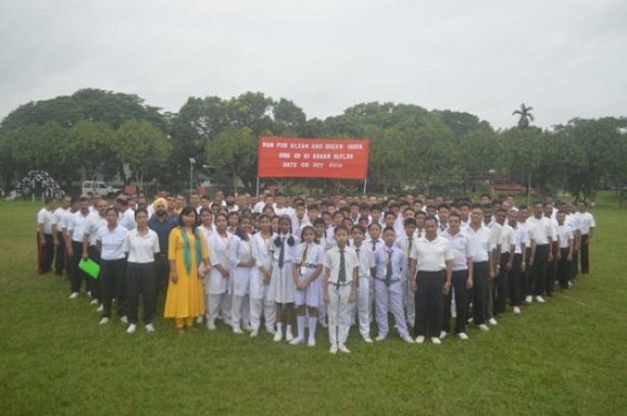 Assam Rifles celebrates Mahatma Gandhiâ€™s 150th birth anniversary