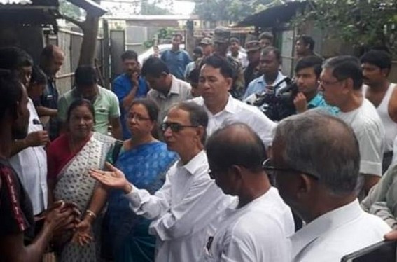 Udaipur ; MLAs & Ex MP visited victim house Udaipur ; MLAs & Ex MP visited victim house
