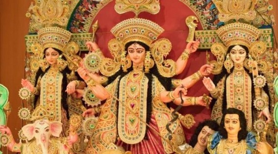 Durga Puja: Crores of rupees go to West Bengal for illumination Durga Puja: Crores of rupees go to West Bengal for illumination