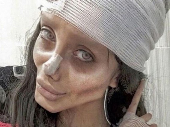Iran arrests Insta star for posting Jolie-lookalike photos Iran arrests Insta star for posting Jolie-lookalike photos
