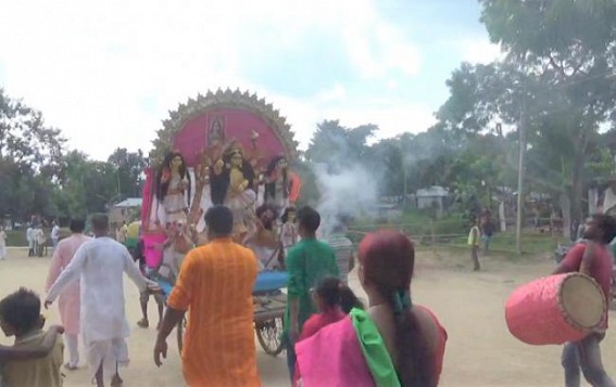 Maa Durga bids farewell, Bisarjan across Dasami ghats