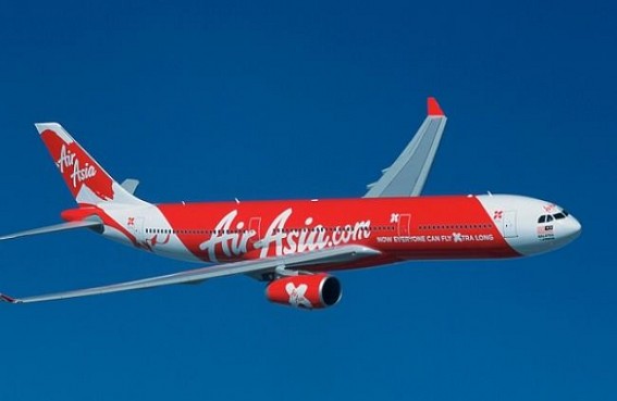 Air Asia flight services for Tripura to start from October 20 : Agartala-Kolkata flight tickets available at around Rs. 3000 now