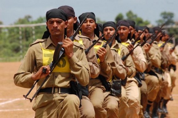 Tripura's State Rifles to be deployed for Haryana polls Tripura's State Rifles to be deployed for Haryana polls