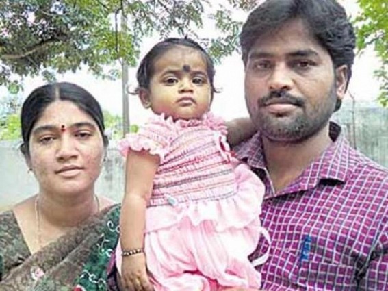 Andhra couple seeks mercy killing for ailing child Andhra couple seeks mercy killing for ailing child