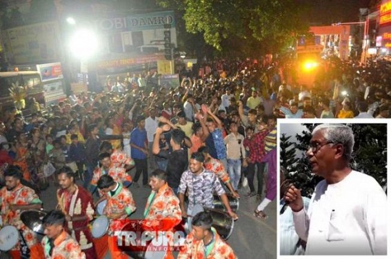 Manik Sarkar accuses BJP Govt for â€˜lockingâ€™ Agartala city in the name of â€˜Carnivalâ€™ 