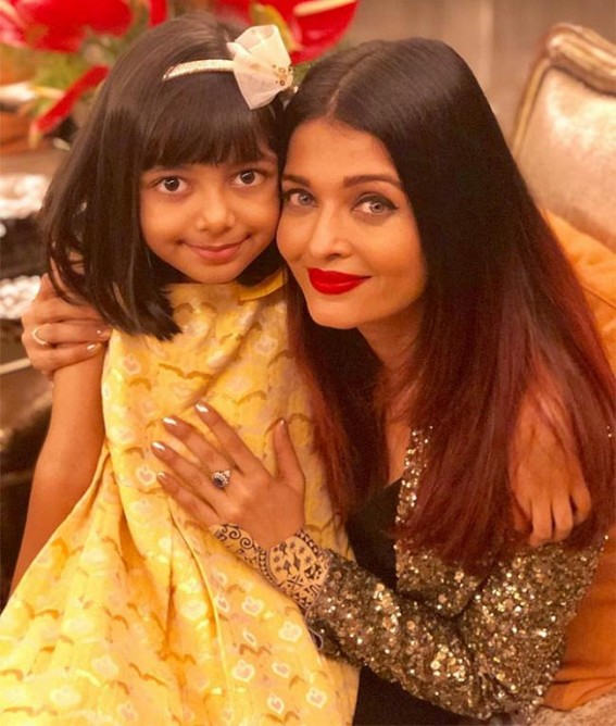 Aishwarya shares adorable pic of 'dadaji' Big B with Aaradhya Aishwarya shares adorable pic of 'dadaji' Big B with Aaradhya