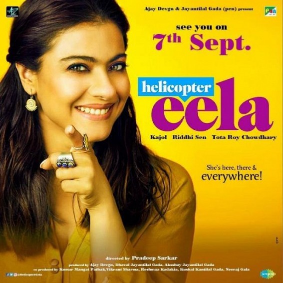 Kajol nostalgic about 'Helicopter Eela' a year after release Kajol nostalgic about 'Helicopter Eela' a year after release