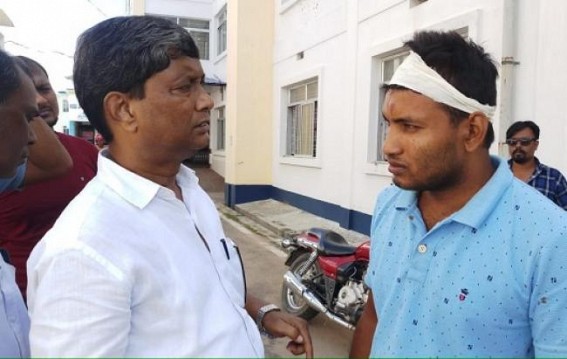 Many injured in political attack at South Tripura Many injured in political attack at South Tripura