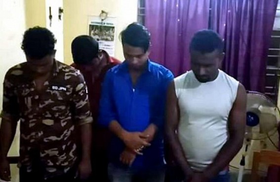 4 BMS activists arrested in money extortion charge from Battala Laxmi puja market 4 BMS activists arrested in money extortion charge from Battala Laxmi puja market