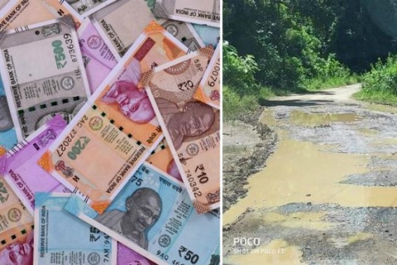 Tripura BJP Govt’s ‘Fuel Tax’ hike for PWD maintenance works turning to a major Scam, deplorable roads statewide Tripura BJP Govt’s ‘Fuel Tax’ hike for PWD maintenance works turning to a major Scam, deplorable roads statewide