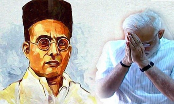 Congress slams BJP's demand for Bharat Ratna to Hindu Mahasabha founder Savarkar Congress slams BJP's demand for Bharat Ratna to Hindu Mahasabha founder Savarkar