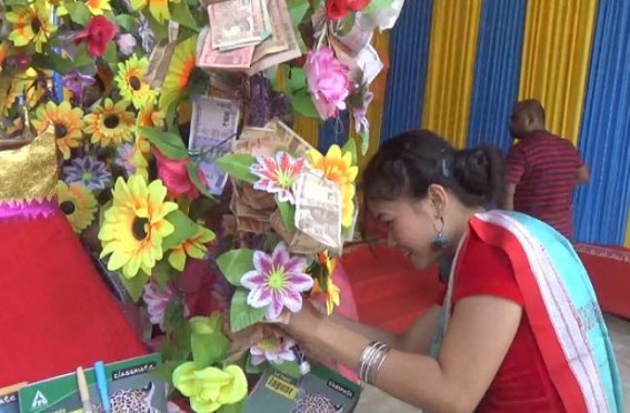 Auspicious Buddhist religious festival ‘Kathin Chibar Dan’ celebrated in Tripura Auspicious Buddhist religious festival ‘Kathin Chibar Dan’ celebrated in Tripura