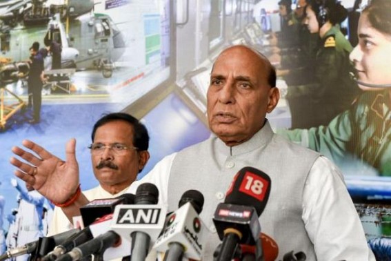 Navy capable of thwarting threat from enemy: Rajnath Singh