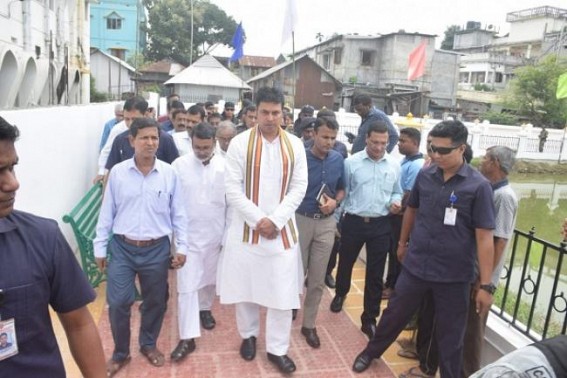 Culture of flat-booking before construction now in Tripura too : Biplab Deb Culture of flat-booking before construction now in Tripura too : Biplab Deb