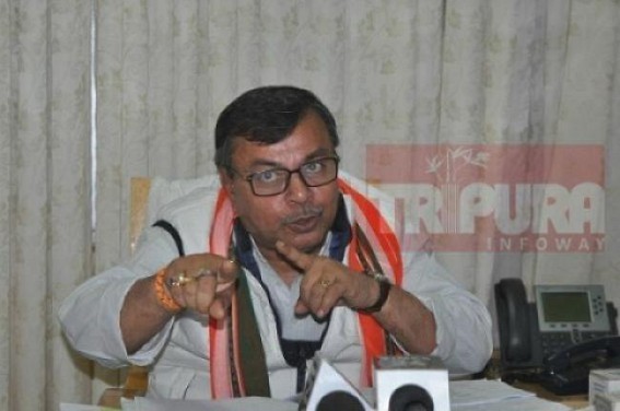 BJP Minister accused by Opposition in alleged PWD scam of 2008 in Tripura, Congress demands arrest