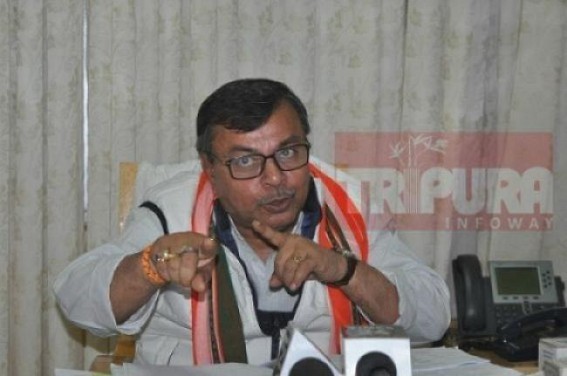BJP Minister accused by Opposition in alleged PWD scam of 2008 in Tripura, Congress demands arrest BJP Minister accused by Opposition in alleged PWD scam of 2008 in Tripura, Congress demands arrest