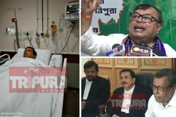 Vendetta Politics of BJP Party demoralized Political Ethics, turns Tripura Politics â€˜Inhumanâ€™, BJP Govt Lawyers aimed to get heart-attack suffered Badal Choudhury in Police Custody immediately after hospital discharges him  