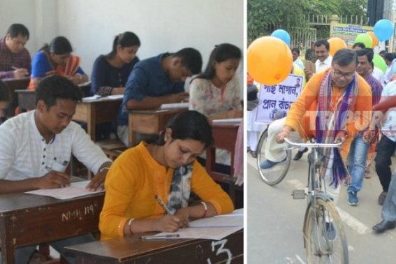 JUMLA 2019 : 1,213 TET Qualified Youths left Jobless, Govt held TET exam with Special-Relaxation, resentment further fueled against Govtâ€™s decision to merging 961 schools