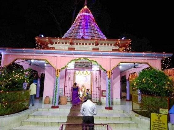 Diwali celebrated with full enthusiasm in Tripura Diwali celebrated with full enthusiasm in Tripura