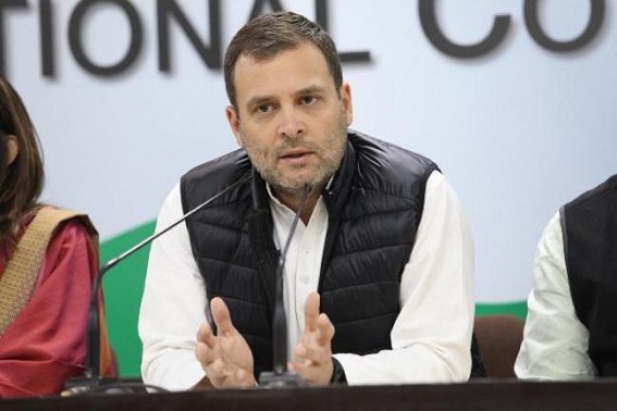 Rahul questions government on EU MPs trip to Kashmir Rahul questions government on EU MPs trip to Kashmir