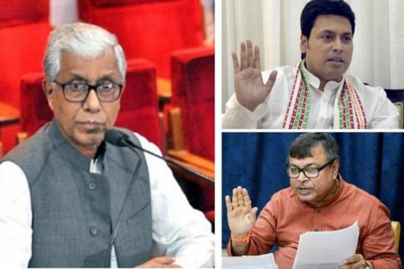 â€˜Rubbish comments from Biplab Deb to Ratanlal Nath are out of insecurity as public are slamming BJP in open Markets nowâ€™, said CPI-M after Biplab Deb accused Manik Sarkar in â€˜Scamâ€™