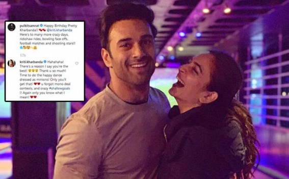 Pulkit Samrat: Working with Kriti Kharbanda is insane Pulkit Samrat: Working with Kriti Kharbanda is insane