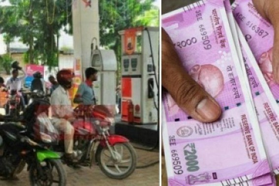 Petrol prices continue to shoot up, ₹ 73.65 on Sunday Petrol prices continue to shoot up, ₹ 73.65 on Sunday