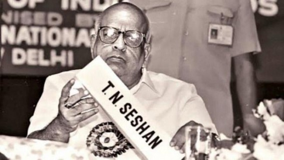 Former Chief Election Commissioner T.N. Seshan passes away Former Chief Election Commissioner T.N. Seshan passes away