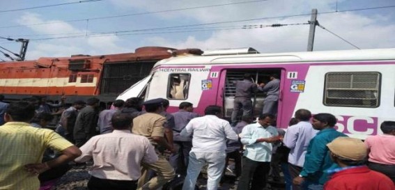 Hyderabad train crash: Loco pilot rescued from mangled cabin Hyderabad train crash: Loco pilot rescued from mangled cabin