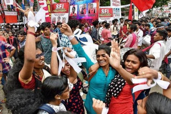 SFI sweeps Presidency University students council election SFI sweeps Presidency University students council election
