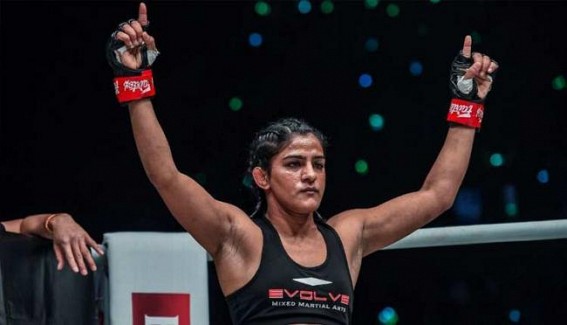 Ritu Phogat earns dominant victory on MMA debut