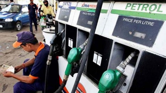 Petrol prices rise for third consecutive day