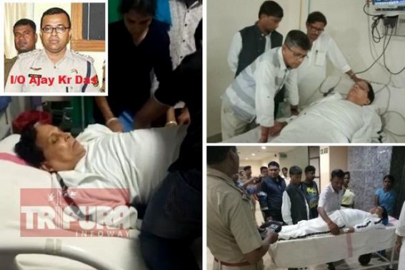 Tripura Police brutality continue unabatedly, IO Ajay Das slapped ICU patient Badal Chowdhury in Jail custody, interrogated inhumanely in separate room : Badal Chouhdury admitted into GB, Heath deteriorated under Police torture