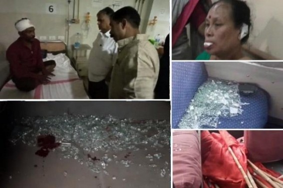 Police brutality on opposition, victims are common men, social media users : BJP activistsâ€™ broad day light attack on women, opposition activists : Tripura suffering for electing BJP Party