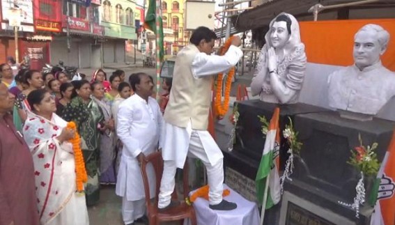 The 'Iron Lady of India' remembered by Congress in Tripura