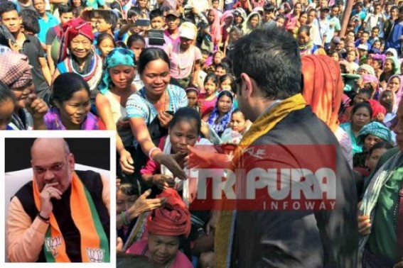 Pradyot Manikya's proposal may get Amit Shah's favorable nod rather than Biplab Deb's negative proposal : Centre likely to review stand over Brus after Tripura’s Royal scion writes to Amit Shah for Brus PRTC Pradyot Manikya's proposal may get Amit Shah's favorable nod rather than Biplab Deb's negative proposal : Centre likely to review stand over Brus after Tripura’s Royal scion writes to Amit Shah for Brus PRTC